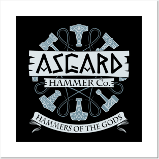 Asgard Hammer Co. Posters and Art